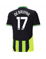 Manchester City Kevin De Bruyne #17 Venkovní Dres 2024-25 Krátký Rukáv